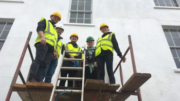 Uni students from UWE Bristol visit projects in Dorset and East Devon