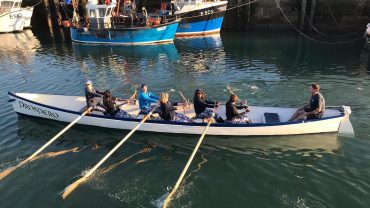 Kim prepares for gig rowing champs on Isles of Scilly