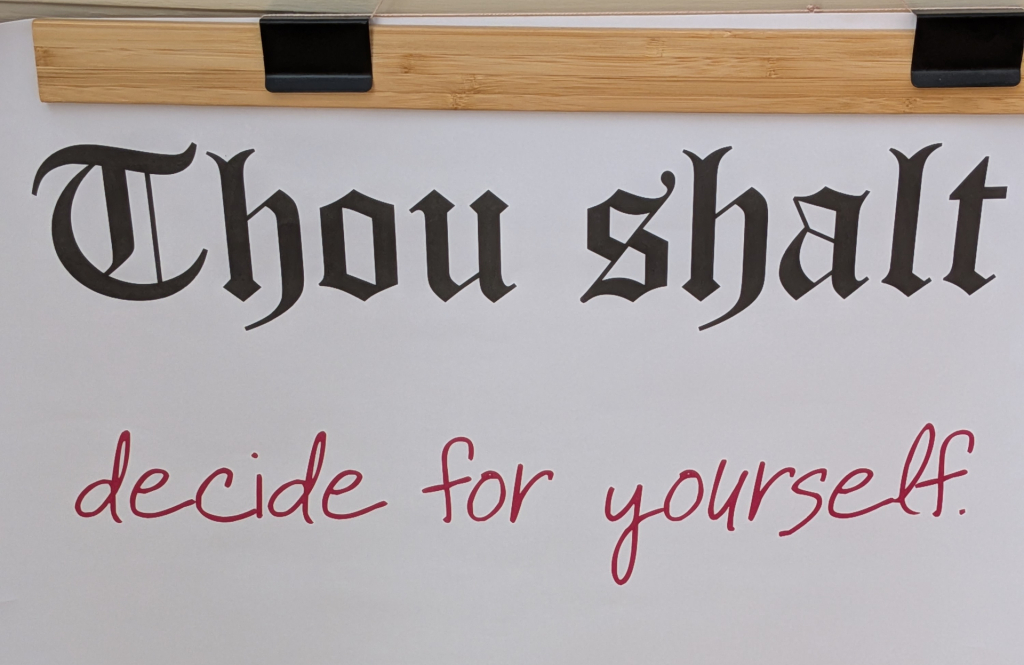 New Year's Resolution coming up. I like this because it has proved me right so many times.